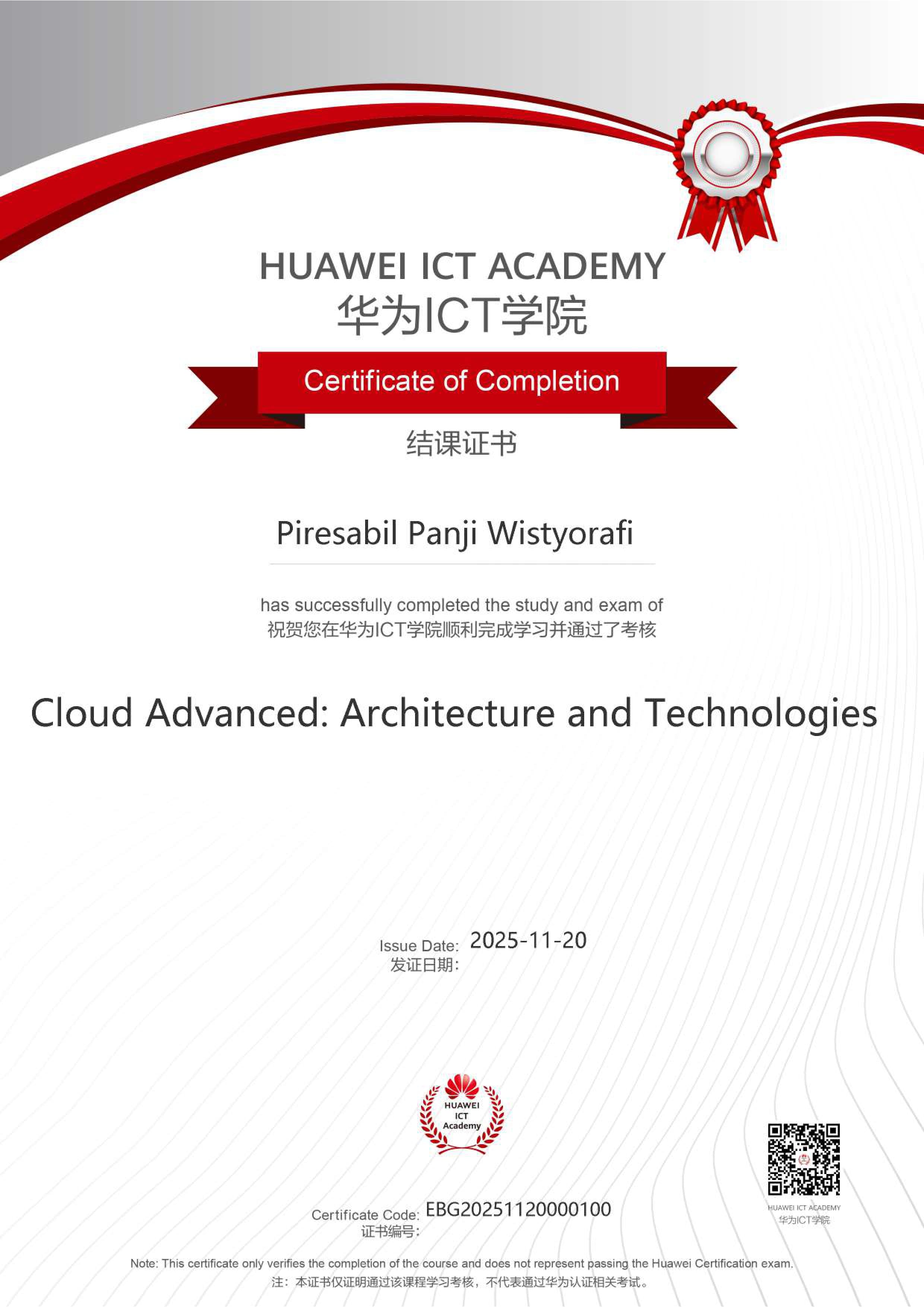 Cloud Advance: Architecture and Technologies
